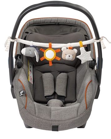 BABY FEHN fehnNATUR Pram Chain κρεμαστό παιχνίδι δραστηριοτήτων με έντονα χρώματα