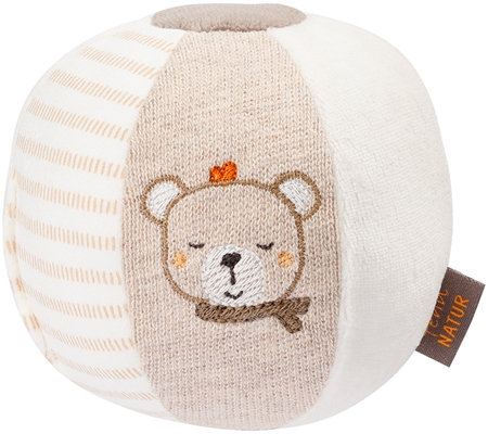 BABY FEHN fehnNATUR Soft Ball Donkey & Teddy pelota de tela