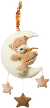 BABY FEHN Music Box Rainbow Teddy on the Moon контрастна підвісна іграшка з мелодією