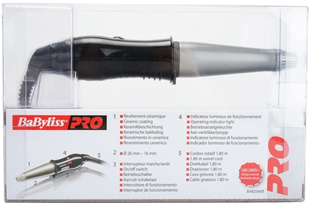 BaByliss PRO Curling Iron 2060E modelador de cabelo