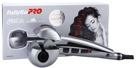 BaByliss PRO Curling Iron MiraCurl SteamTech BAB2665SE Automatisk locktång för hår