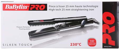 BaByliss PRO Straighteners Silken Touch 2670BKE placa de intins parul