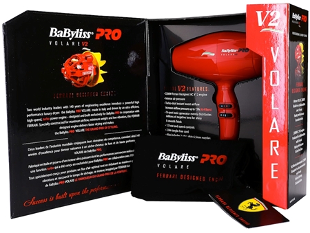BaByliss PRO Dryers Voltare V2 Ferrari BABV2RE Hair Dryer