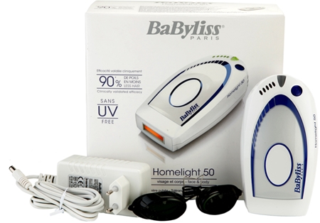 BaByliss Homelight 50 depiladora IPL para rosto e corpo