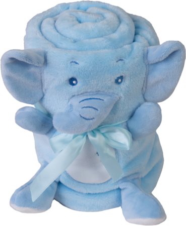 Babymatex Willy Elephant pătură mini cu animal de pluș