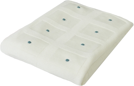 Babymatex Accent pletená deka
