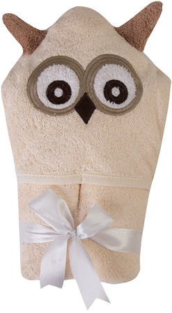 Babymatex Jimmy Owl serviette de bain avec capuche