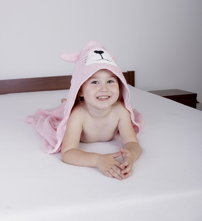 Babymatex Jimmy Pink Panter towel with hood