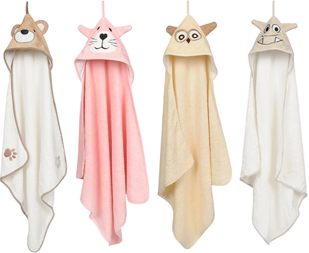 Babymatex Jimmy Pink Panter towel with hood