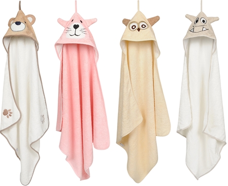 Babymatex Jimmy Pink Panter towel with hood