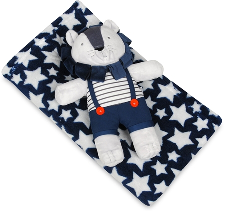 Babymatex Lion Blue комфортер (серветка-сплюшка)
