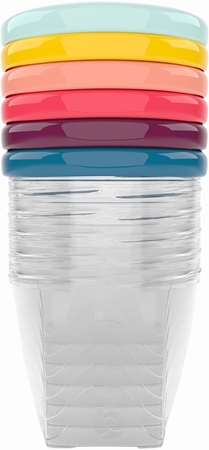 Babymoov Bowls Multicolor castron cu capac