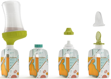 Babymoov Foodii Starter Kit trauku komplekti (mazuļiem no zīdaiņu vecuma)