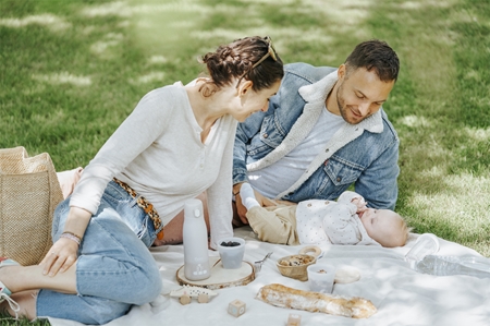 Babymoov Moov & Feed Mineral Beige нагряваща се бутилка