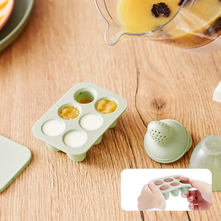 Babymoov Silicone Containers & Feeder Set sada