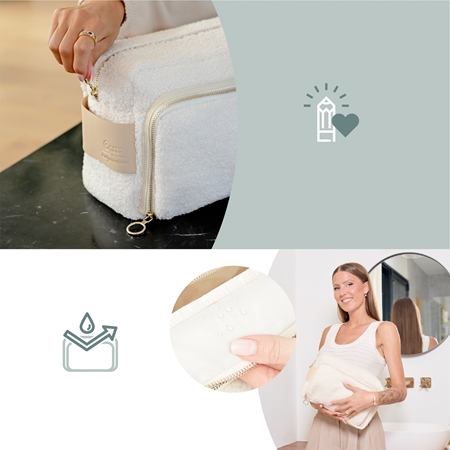 Babymoov Toiletry Set set Curl White