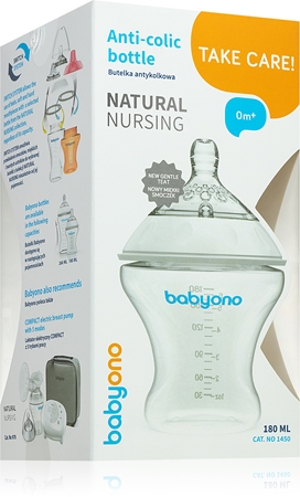 BabyOno Take Care пляшечка для годування пляшечка anti-colic