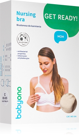 BabyOno Get Ready Mom Nursing Bra těhotenská a kojicí podprsenka