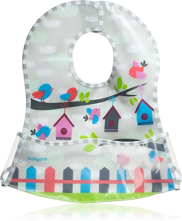 BabyOno Kangaroo Birds baby bib