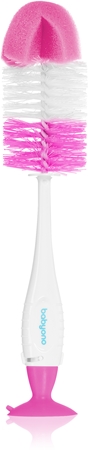 BabyOno Take Care Brush for Bottles and Teats brosse de nettoyage 2 en 1