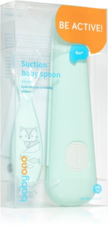 BabyOno Be Active Suction Baby Spoon ложка
