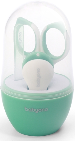 BabyOno Take Care Set de manichiură pentru copii Mint