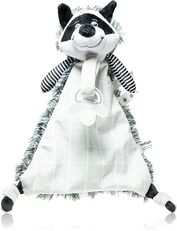 BabyOno Toy комфортер (серветка-сплюшка) з тримачем