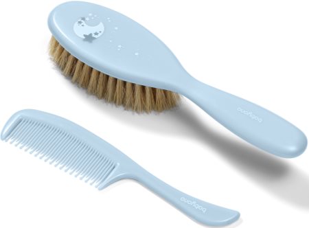 BabyOno Take Care Hairbrush and Comb III Σετ Blue (για παιδιά από τη γέννηση)