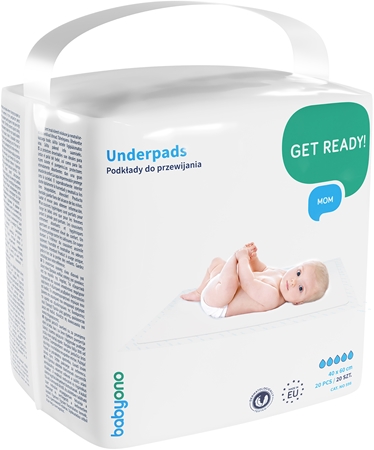 BabyOno Get Ready Mom еднократни подложки за смяна на пелените