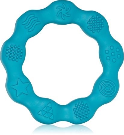 BabyOno Be Active Silicone Teether Ring kousátko