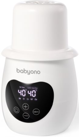 BabyOno Get Ready Electronic Bottle Warmer and Steriliser monitoiminen tuttipullon lämmitin