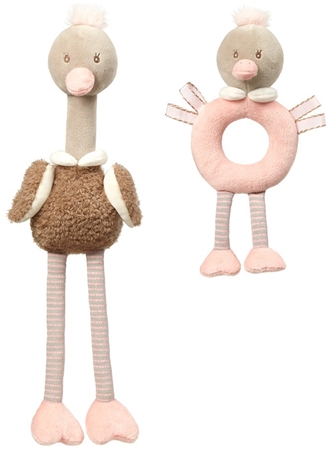 BabyOno Have Fun Ostrich McKnox Family stuffed toy