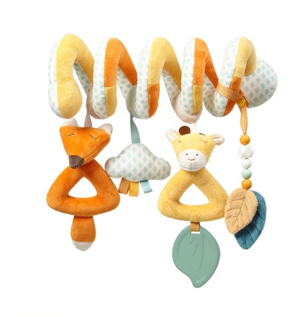 BabyOno Have Fun Educational Spiral Toy kontrastní závěsná hračka
