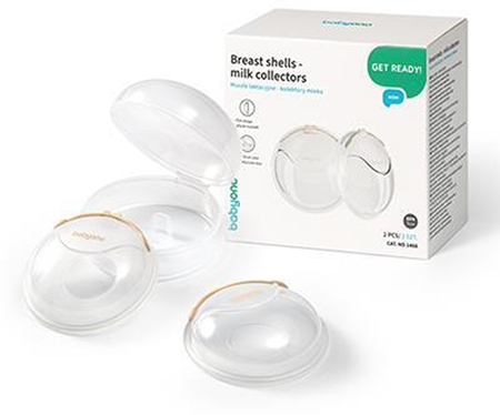 BabyOno Get Ready Breast Milk Collector breast shells