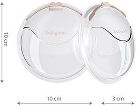 BabyOno Get Ready Breast Milk Collector breast shells