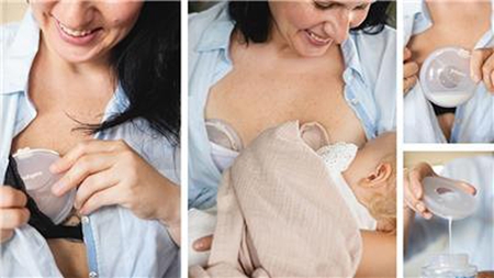 BabyOno Get Ready Breast Milk Collector breast shells