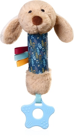 BabyOno Squeaky Toy 0m+ hebká pískací hračka