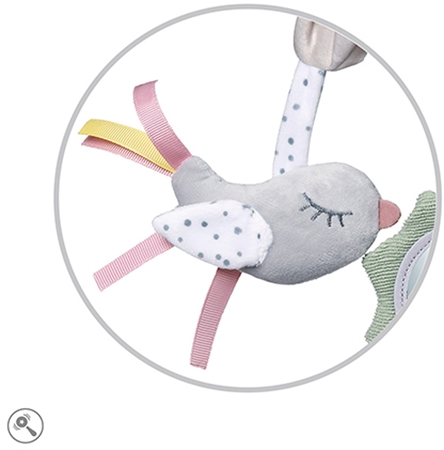 BabyOno Have Fun Nature contrast hanging toy