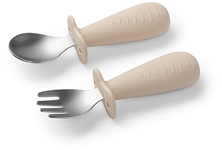 BabyOno Be Active Stainless Steel Spoon and Fork μαχαιροπίρουνο για παιδιά