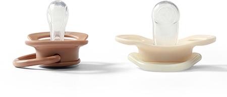 BabyOno Take Care Symmetrical Silicone Soothers duda