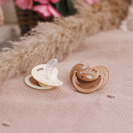 BabyOno Take Care Anatomical Silicone Soothers tutti