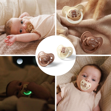 BabyOno Take Care Anatomical Silicone Soothers tutti