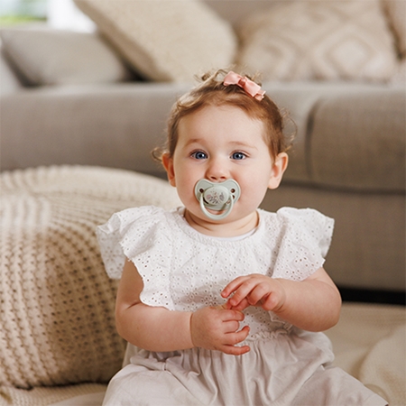 BabyOno Take Care Anatomical Silicone Soothers tétine
