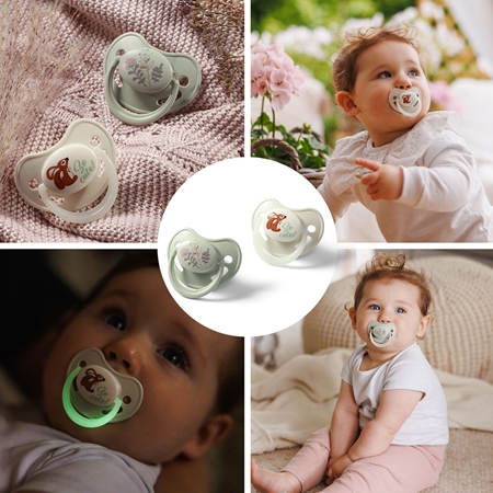 BabyOno Take Care Anatomical Silicone Soothers tétine