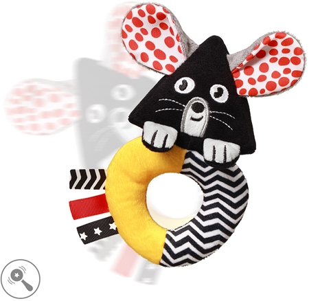 BabyOno Mouse hrkálka