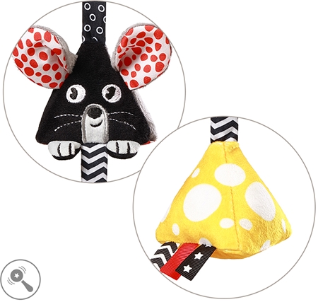 BabyOno Mouse rattle