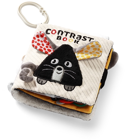 BabyOno Mouse kontrastinga mokomoji knyga