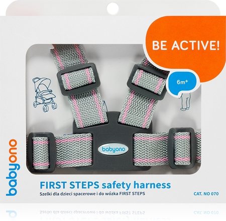BabyOno Be Active Safety Harness First Steps cinghie di sicurezza per bambini