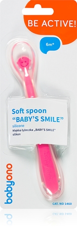 BabyOno Be Active Baby’s Smile cuchara