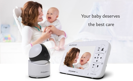 Babysense Video Baby Monitor V65 digitálna video pestúnka